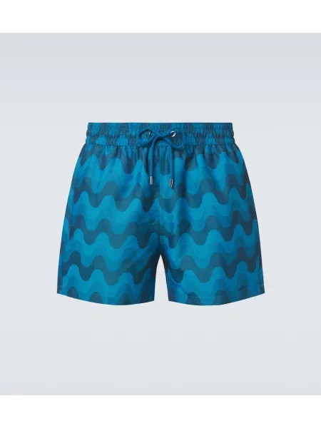Slip de baie Frescobol Carioca cu imagine albastru