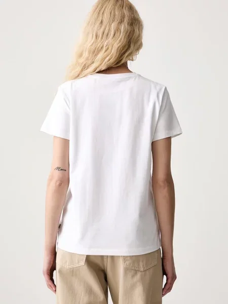 Guess Jeans T-shirt dziecięcy z biała