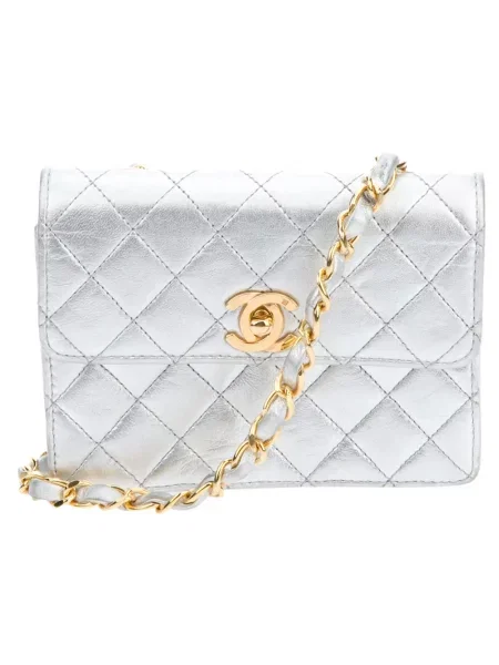 Kabelka Chanel Pre-owned zelená