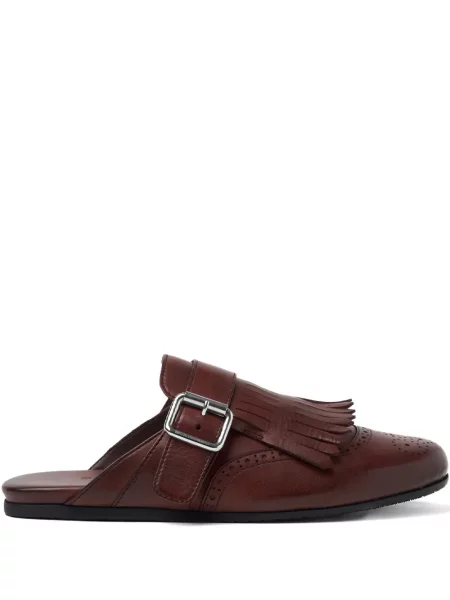 Мюли Scarosso с ресни кафяво