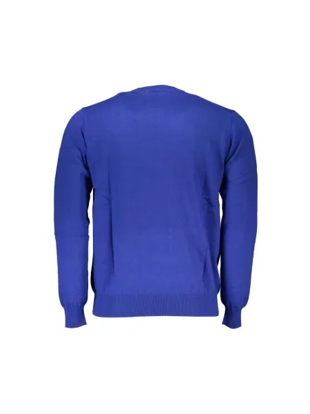 Sweter Harmont & Blaine elegancki niebieski