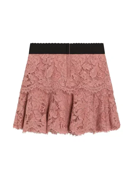 Spódnica mini dziecięca Dolce And Gabbana różowa