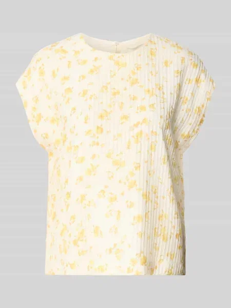 Bluzka Msch Copenhagen z nadrukiem żółta