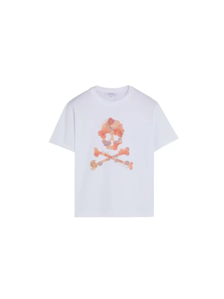 Scalpers Tricou murdar alb