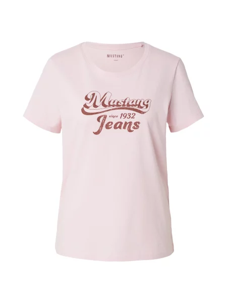 MUSTANG Tricou Alma castaniu roz