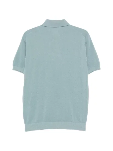 Polo Lardini tricotate albastru