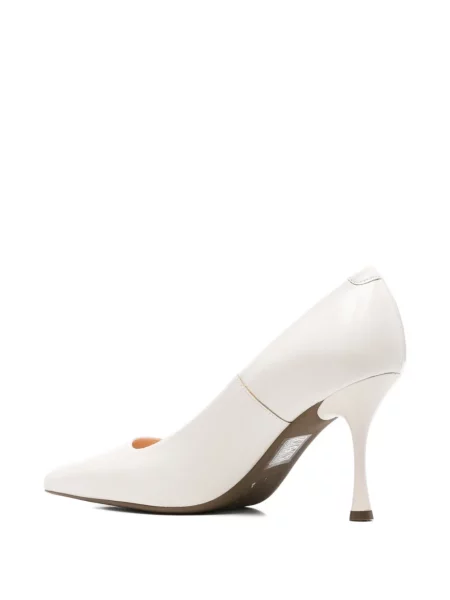 Pantofi cu toc Sergio Moretti Firenze alb