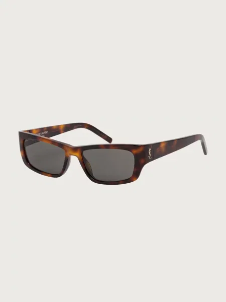 Saint Laurent okulary przeciwsłoneczne JAZZ brązowe