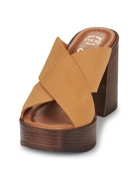 Pantofi Betty London maro