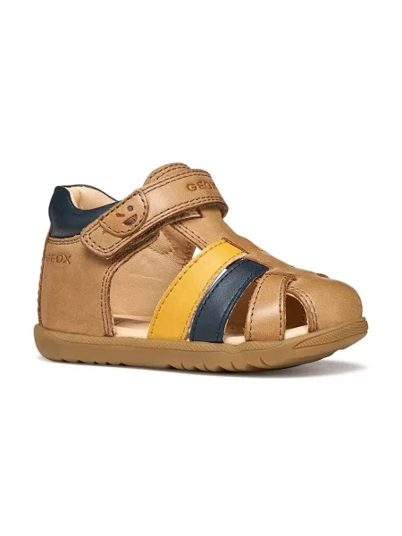 Geox sandale za djecu SANDAL MACCHIA smeđa