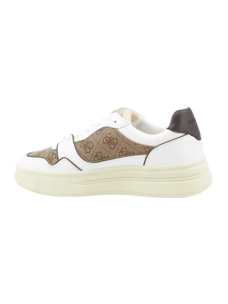 Sneakersy Guess skórzane białe
