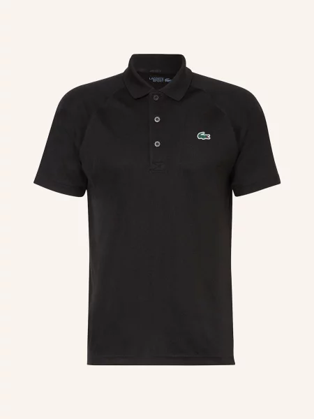 Lacoste Funkcyjna Koszulka Polo schwarz czarna
