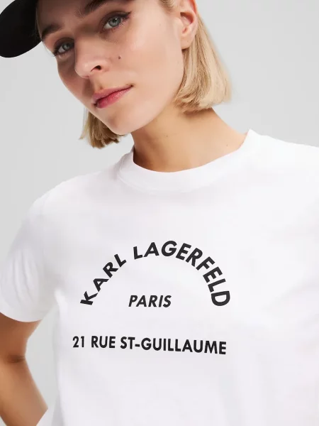 Футболка Karl Lagerfeld белая