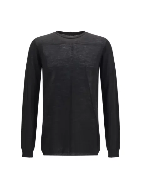 Sweter Rick Owens wełniany czarny