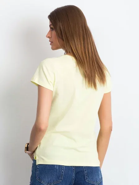 Tricou Fashionhunters galben
