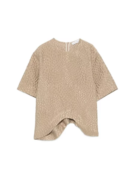 Koszulka Niccolò Pasqualetti wełniana beżowa