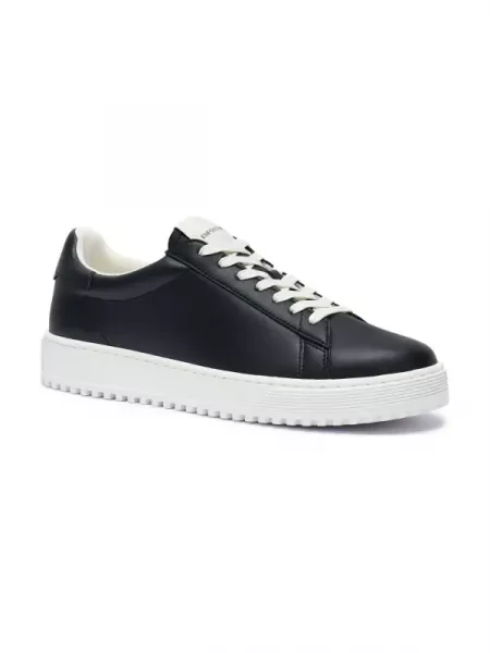 Emporio Armani De piele sneakers negru