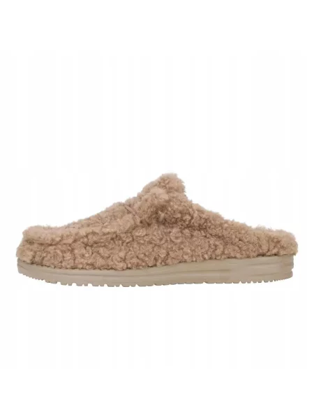 HeyDude Mokasyny Wally Slipper brązowe