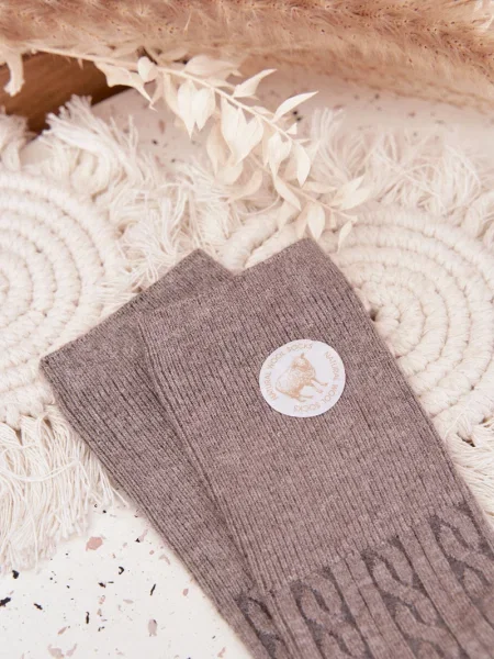 Nogavice Aura.via siva