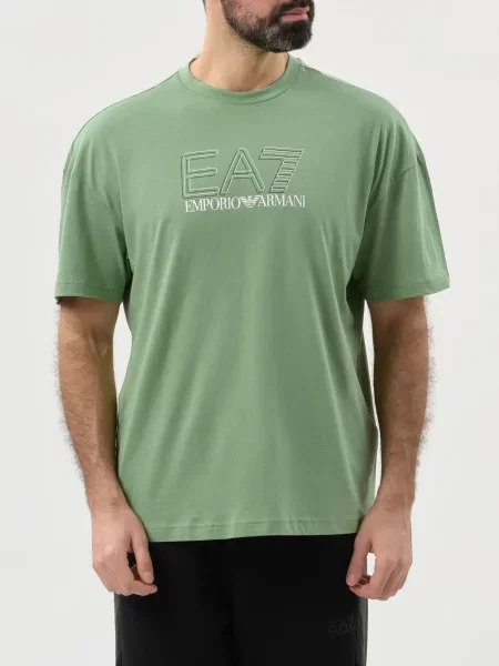 Футболка Ea7 Emporio Armani зеленая