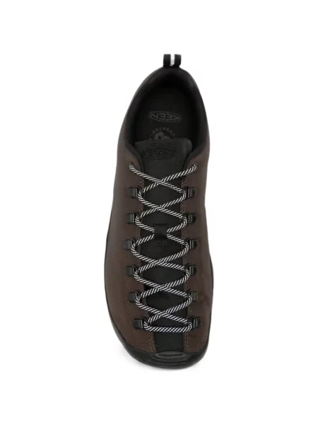 Маратонки Keen Footwear с връзки с дантела кафяво
