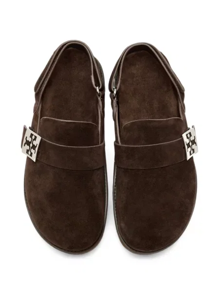 Papuci tip mules Tory Burch maro