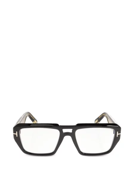 Ochelari de soare Tom Ford cu imprimeu geometric negru