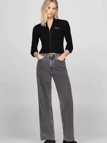 Кардиган Tommy Jeans черный