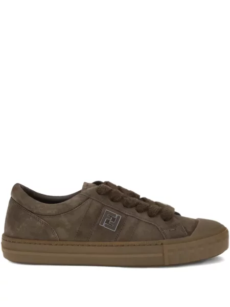 Sneakerși Fendi maro
