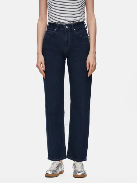 Прямі джинси LTB Jeans темно-синій бавовна/еластан сині