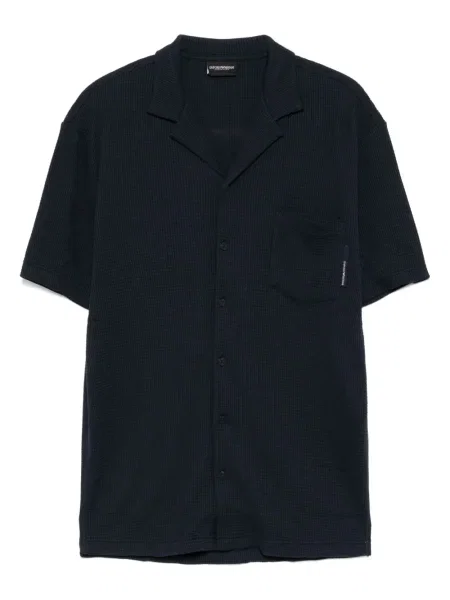 Svetr Emporio Armani jersey modrý