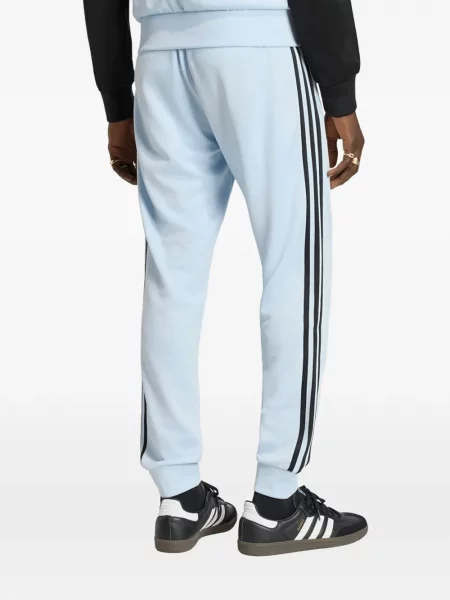 Pantaloni scurți Adidas cu autograf alergare cu imprimeu geometric albastru