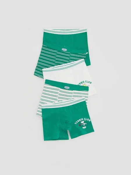 Reserved Boxerky Snoopy 5 pack tmavě zelená