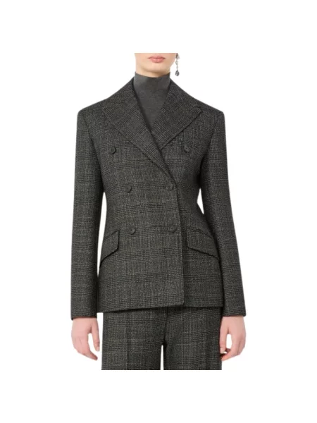 Marynarka Weekend Max Mara wełniana czarna