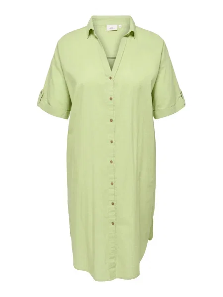 ONLY Carmakoma Dolga srajca pastelno zelena