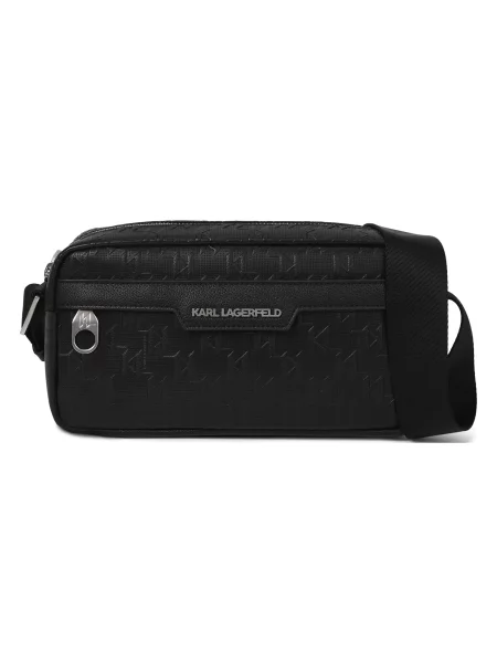 Karl Lagerfeld Torba preko ramena K/Monogram' crna