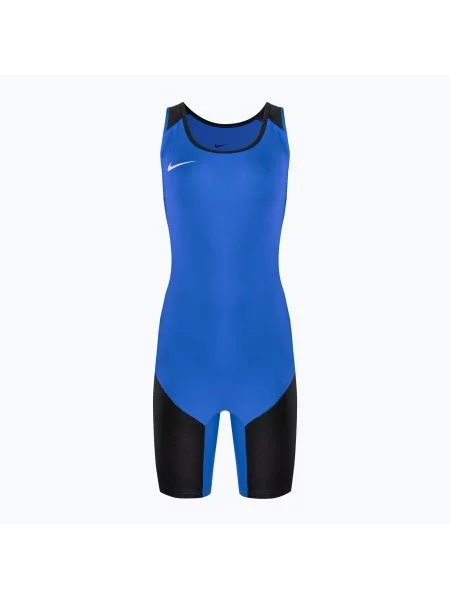 Kombinezon Nike Weightlifting Singlet royal/black czarny
