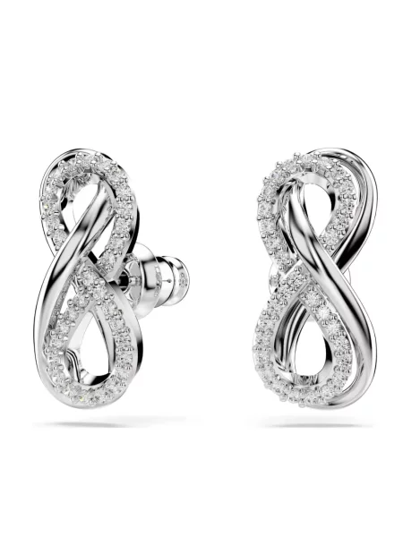 Kolczyki Swarovski szare