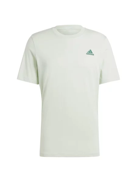 Koszulka adidas Essentials Single Jersey Embroidered Small Logo Tee szara