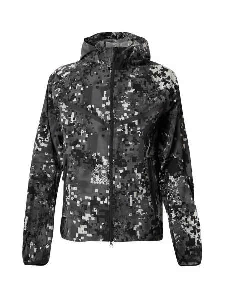 Nike Sportswear Geacă funcțională gri / negru alb