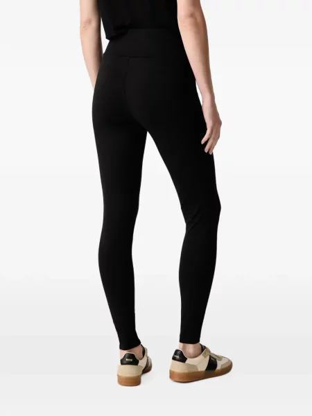 Leggings Ea7 Emporio Armani cu imagine negru