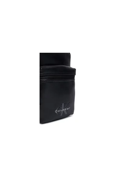 Calvin Klein Maža rankinė Bold Logo Webbing Sling juoda