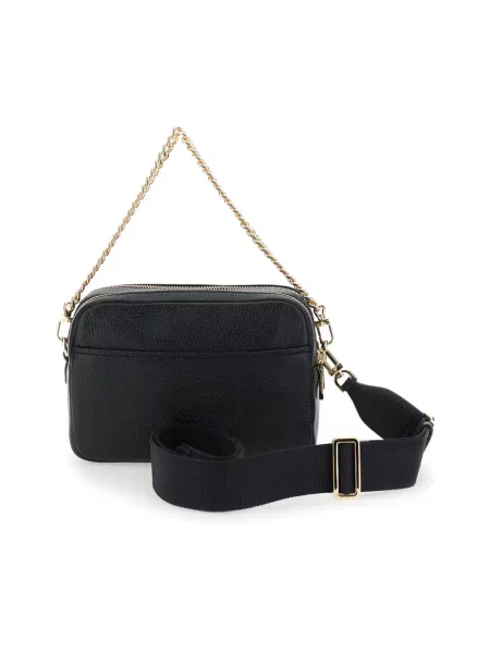 Torebka crossbody Michael Kors skórzana czarna