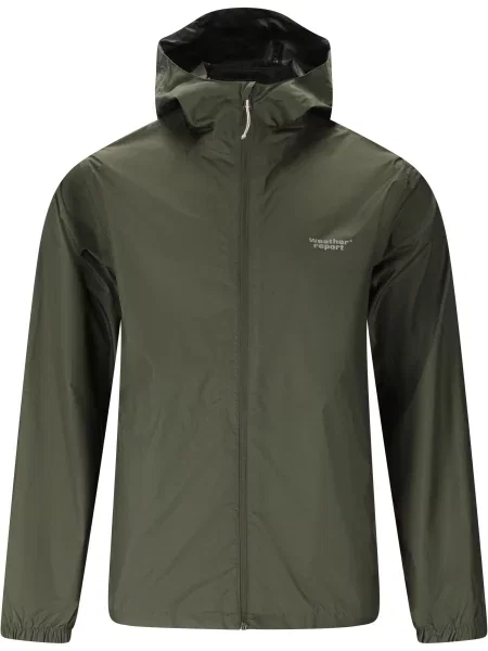 Kurtka z kapturem Weather Report Pack'way W-PRO zielona