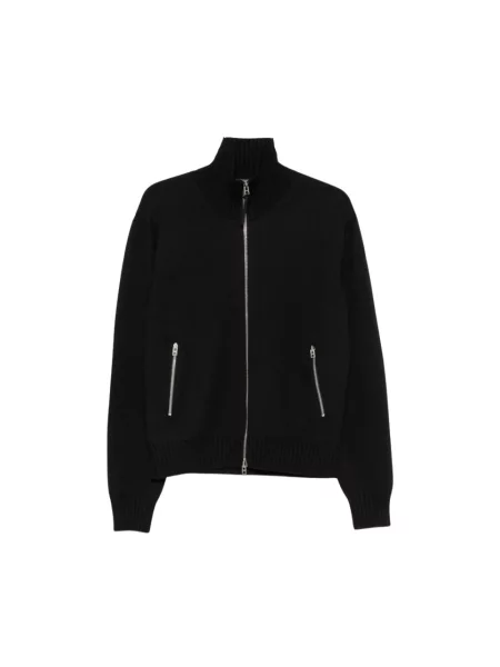 Sweter Tom Ford skórzany czarny