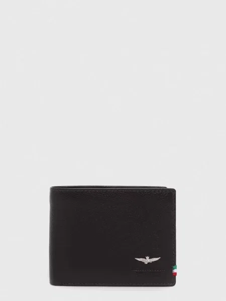 Aeronautica Militare Usnjena denarnica rjava