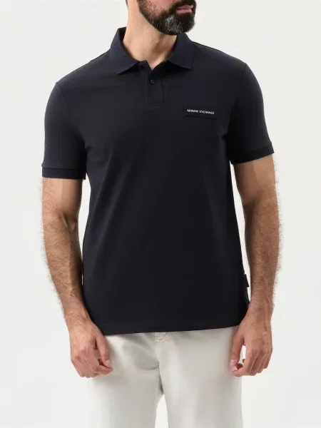 Поло Armani Exchange синє