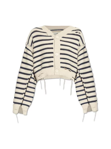 Kardigan Mm6 Maison Margiela beżowy