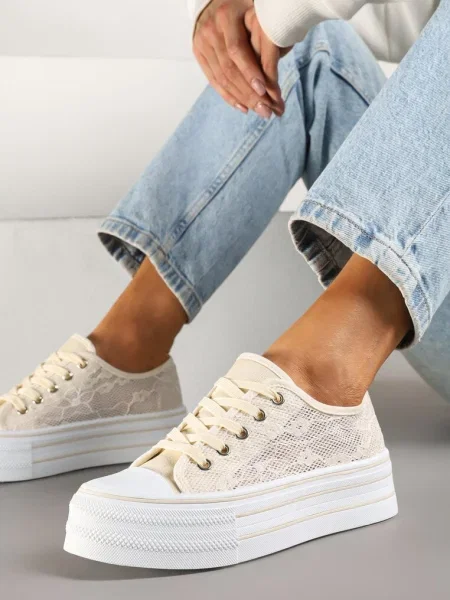 Teniși înalți Telosira bej