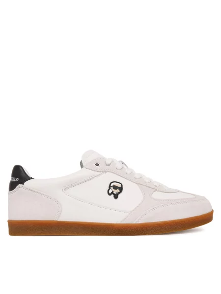 Sneakersy KARL LAGERFELD białe